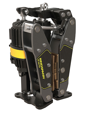 DX brake with electrohydraulic thrusters DX brake with electrohydraulic thrusters