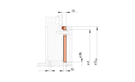 Diaphragme de serrage KFD KFDF KFD